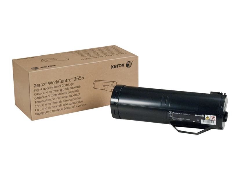 Xerox Toner Zwart HC 14,4k - WC 3655
