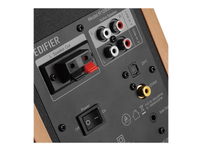 Edifier R1280DBs - Brown Sort, Tre