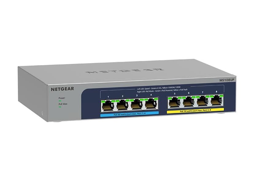 Netgear MS108UP 8-Port 2.5G PoE 230W Switch