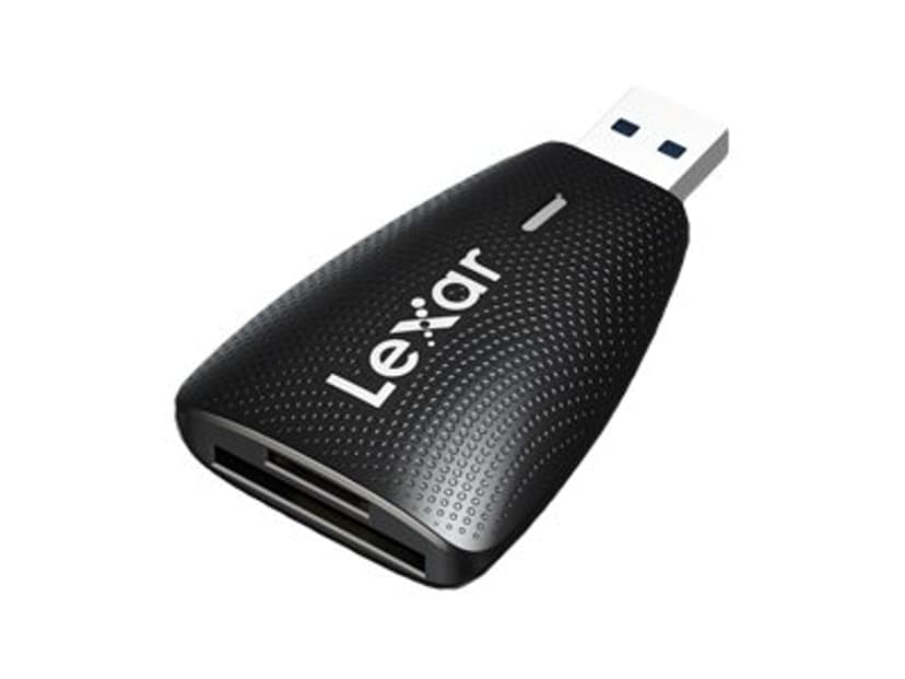 Lexar Multi-Card 2-in-1 USB 3.1 Reader kortinlukija USB 3.2 Gen 1 (3.1 Gen 1) Type-A musta
