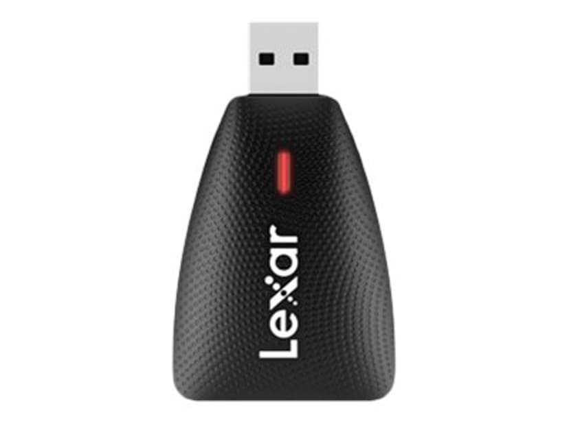 Lexar Multi-Card 2-in-1 USB 3.1 Reader kortläsare USB 3.2 Gen 1 (3.1 Gen 1) Type-A Svart