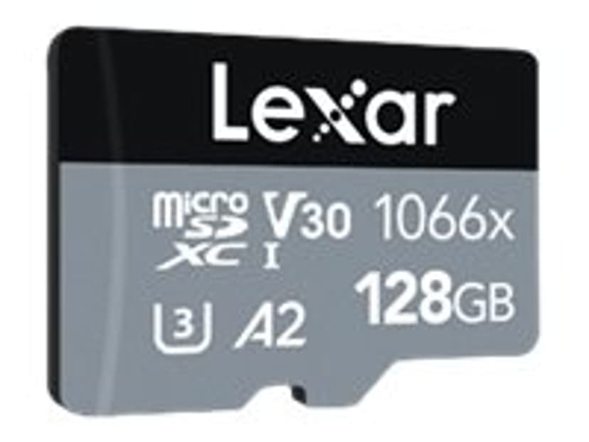 Lexar Professional 1066x 128 GB MicroSDXC UHS-I Klass 10 128GB MicroSDXC UHS-I