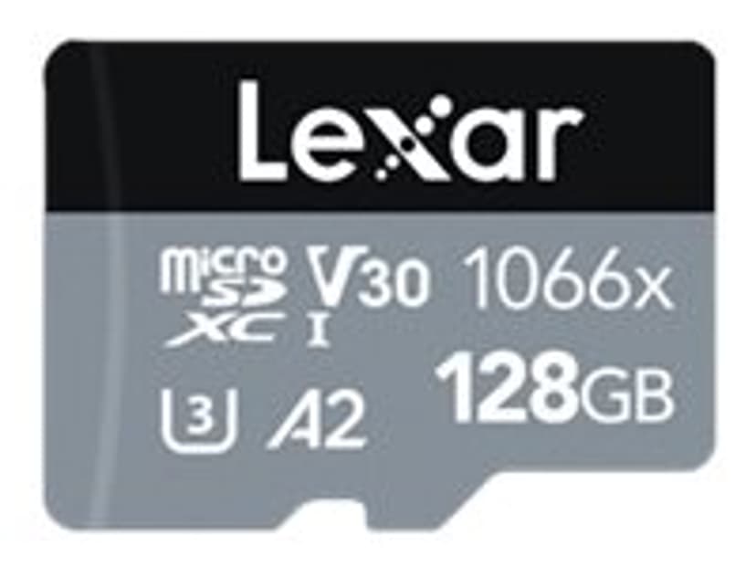 Lexar Professional 1066x 128 GB MicroSDXC UHS-I Luokka 10 128GB MicroSDXC UHS-I