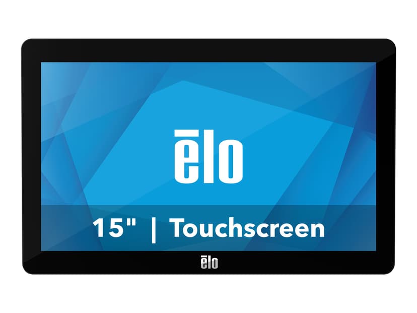 Elo 1502LM 15.6" Touch FHD 16:9 Without Stand Black 15.6" 1920 × 1080pixels TFT 16:9 60Hz