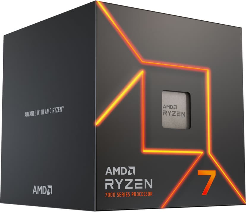 AMD Ryzen 7 7700 3.8GHz AM5 Processor (100-100000592BOX)