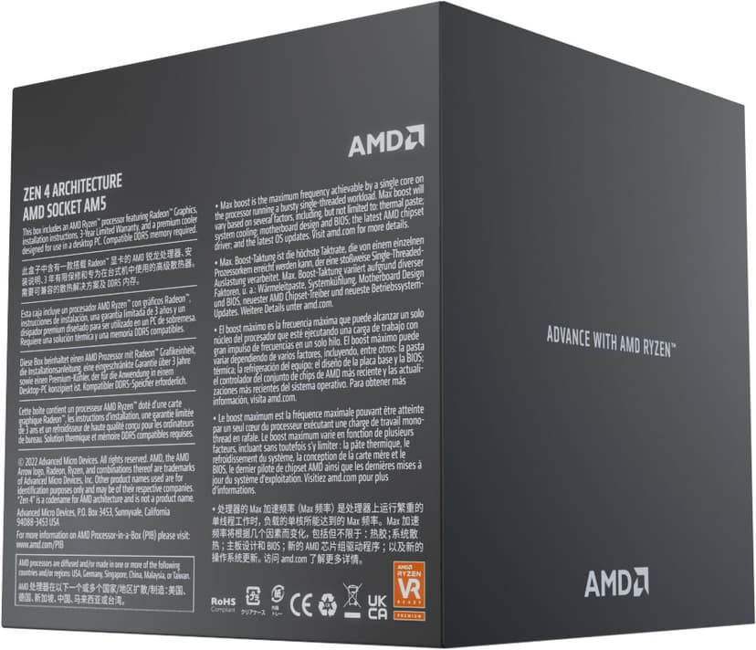 AMD Ryzen 9 7900 3.7GHz Socket AM5 Processor