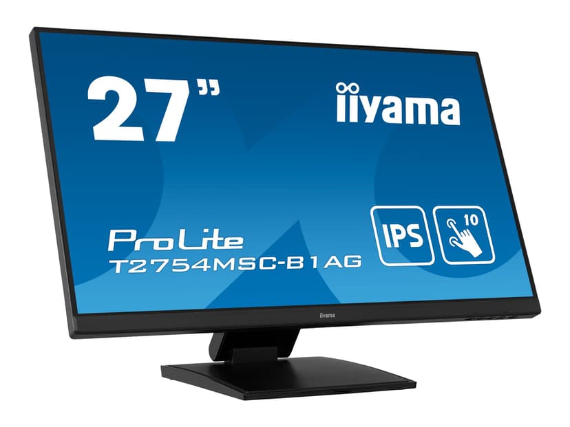 iiyama ProLite T2754MSC-B1AG 27" Touch FHD IPS 16:9 Vesa 27" 1920 x 1080pixels IPS 16:9 60Hz