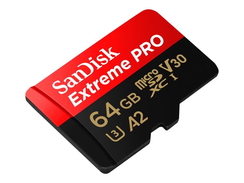 SanDisk Extreme Pro Microsd 64gb 2y Rescuepro Deluxe W/a 64GB MicroSDXC UHS-I