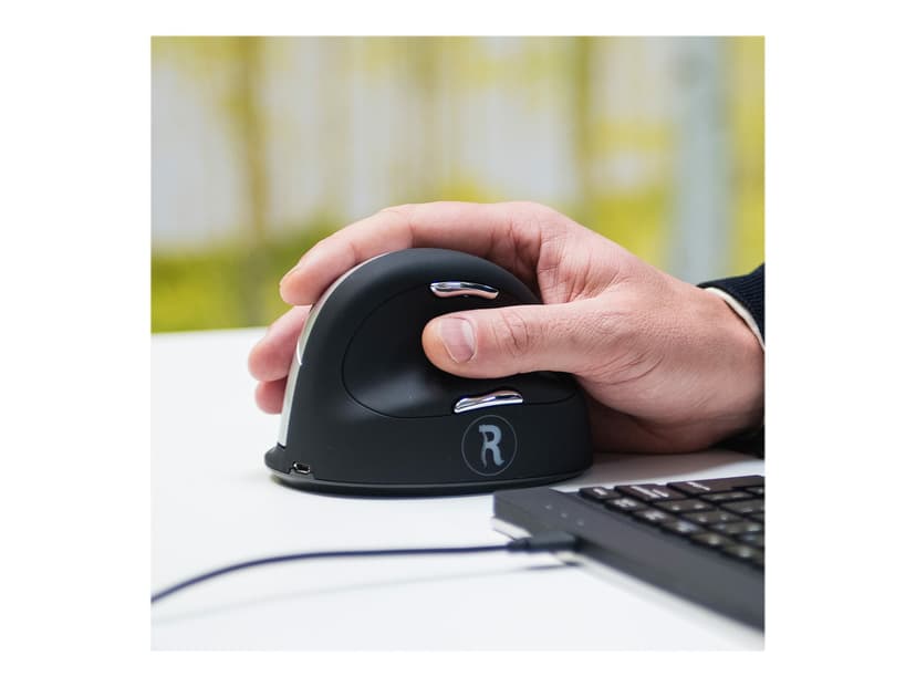 R-Go Tools HE Mouse - Large - (Löytötuote luokka 2) Bluetooth Hiiri