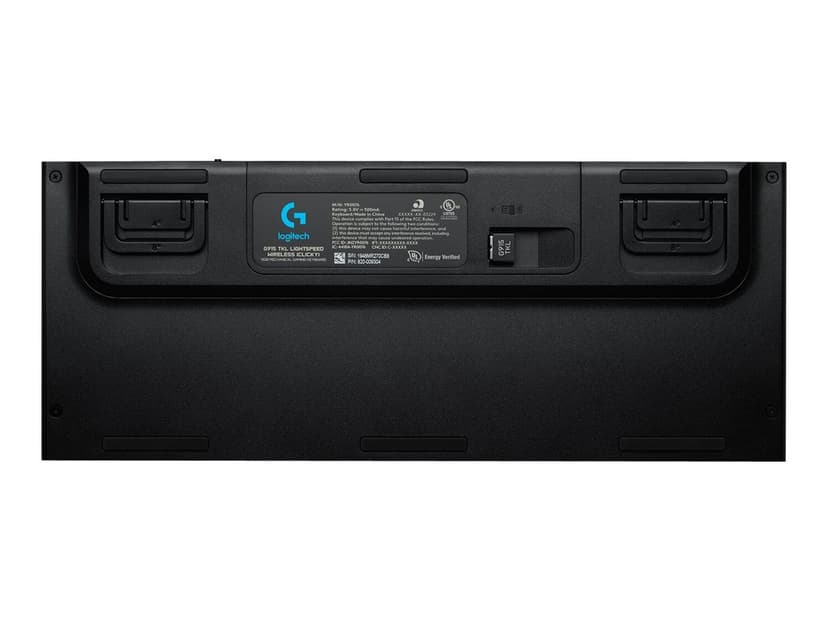 Logitech G 920-009520 toetsenbord Gamen RF-draadloos + Bluetooth QWERTY US International Koolstof Bedraad Logitech GL Linear US International