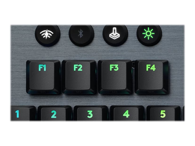 Logitech G 920-009520 toetsenbord Gamen USB QWERTY Engels Koolstof Bedraad Logitech GL Linear Engels