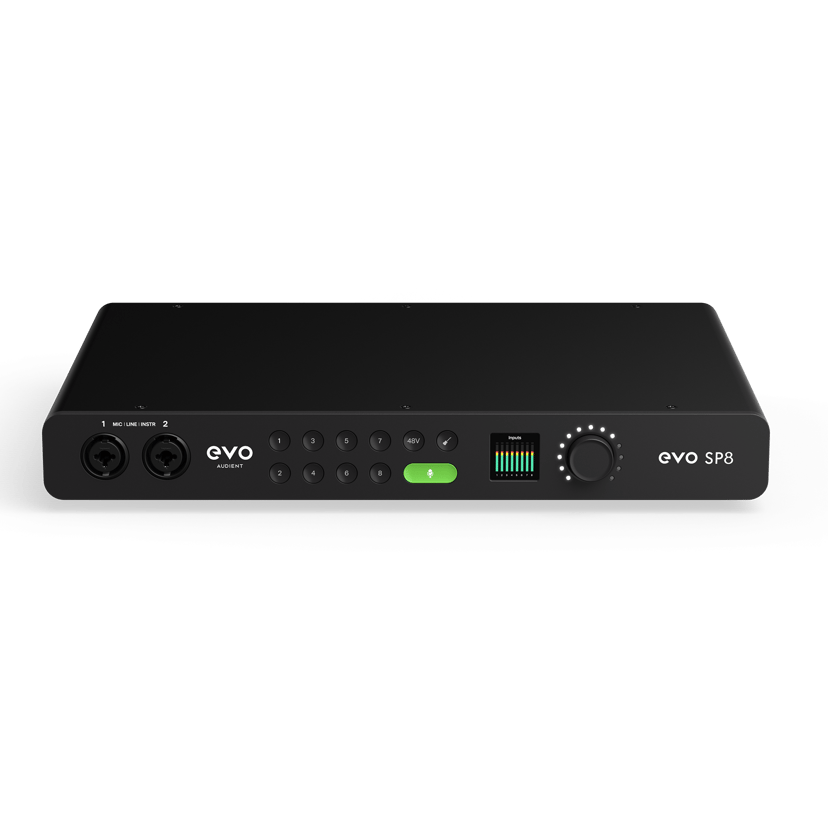 Audient EVO SP8 8-Channel Smart Preamp with AD/DA
