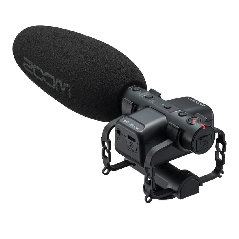 Zoom M3 MicTrak kameramontert opptaker med 2 spor