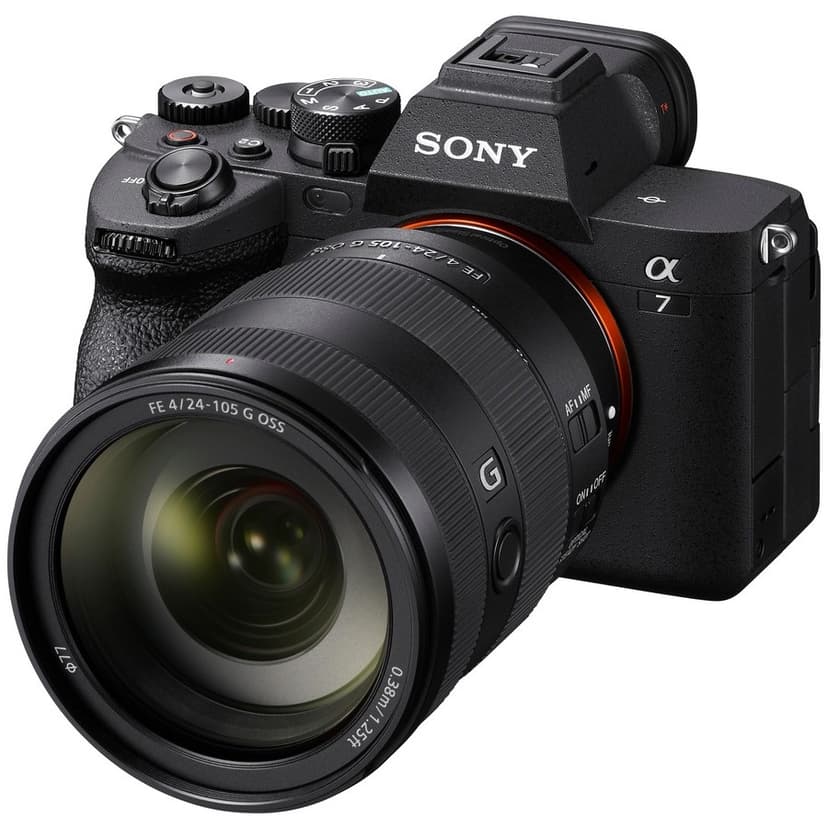 Sony Alpha 7 IV + FE 24–105 mm f4 G OSS