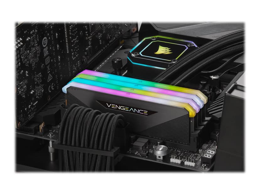 Corsair Vengeance RGB CMN64GX4M2Z3200C16 RAM-minnen 64 GB 2 x 32 GB DDR4 3200 MHz 64GB 3200MHz DDR4 288-pin DIMM