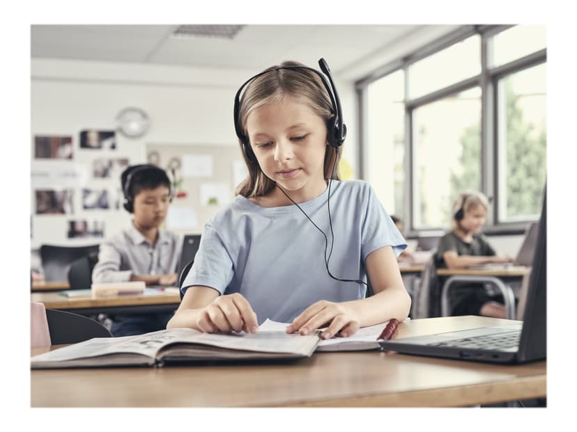 EPOS EDU 12 10-Pack Stereo USB-A Google Chromebook Svart