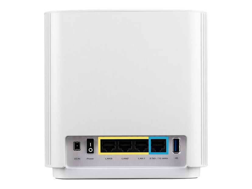 ASUS ZenWiFi AX (XT8) AX6600 1-pakke - Hvit