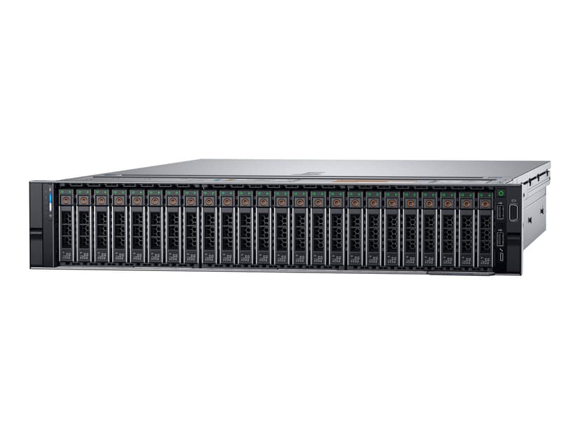 Dell PowerEdge R740 servrar 480 GB Rack (2U) Intel® Xeon Silver 4210 2,2 GHz 32 GB DDR4-SDRAM 750 W