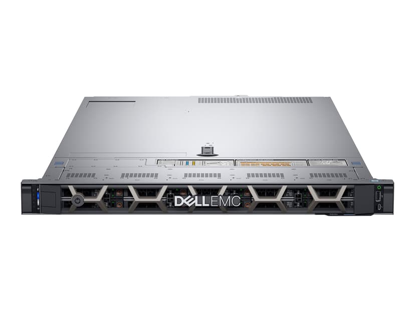 Dell PowerEdge R640 servrar 480 GB Rack (1U) Intel® Xeon Silver 4210 2,2 GHz 16 GB DDR4-SDRAM 750 W