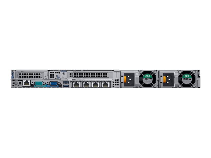 Dell PowerEdge R640 servrar 480 GB Rack (1U) Intel® Xeon Silver 4210 2,2 GHz 16 GB DDR4-SDRAM 750 W