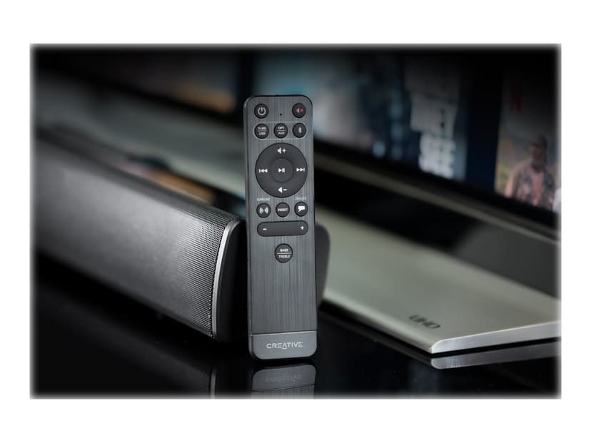 Creative Stage V2 2.1 Soundbar + Subwoofer Svart