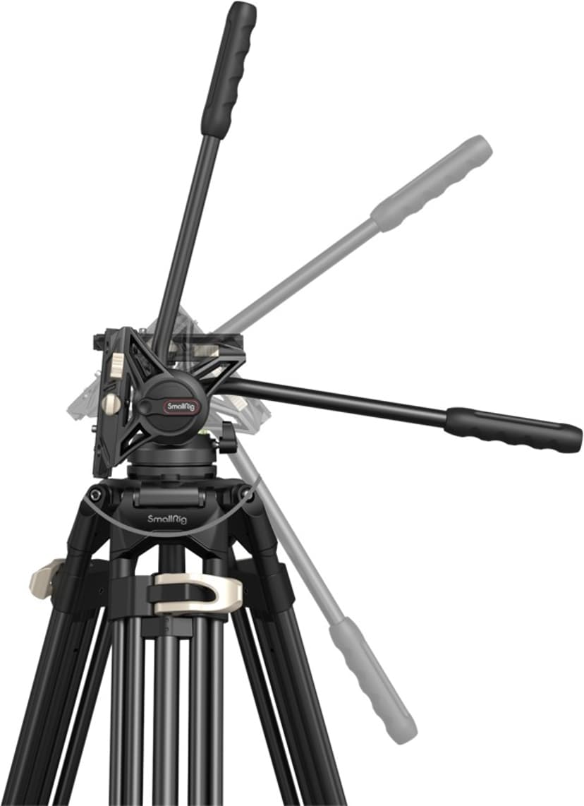 Smallrig 3751 Videostativ med vätskedämpad huvud AD-01