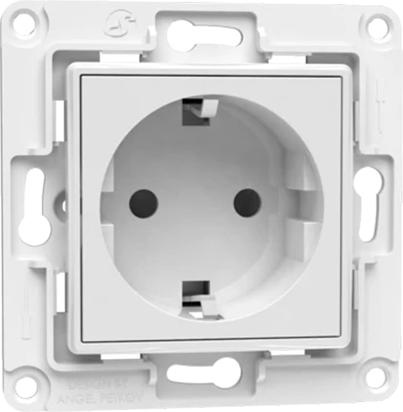 Shelly Wall Socket White