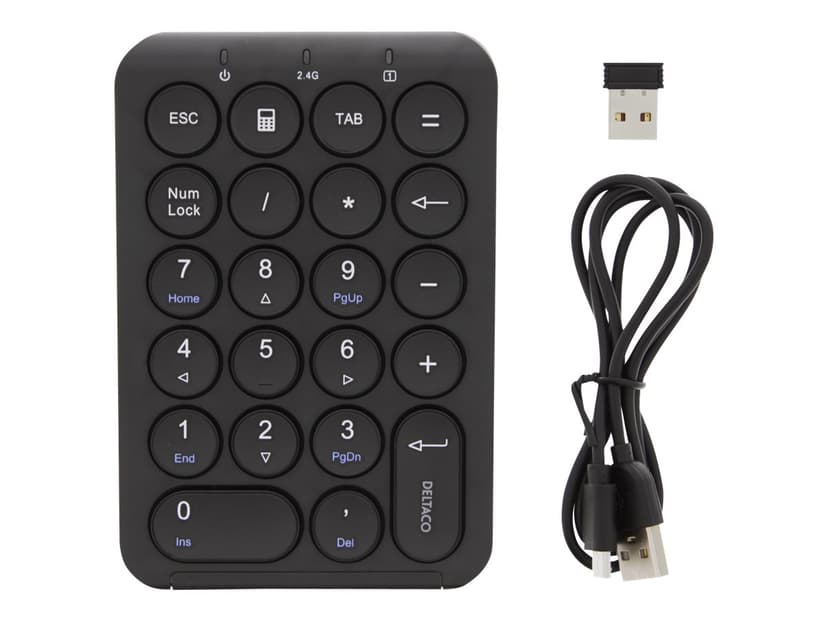 Deltaco Tb-125 Numeric Keyboard Wireless
