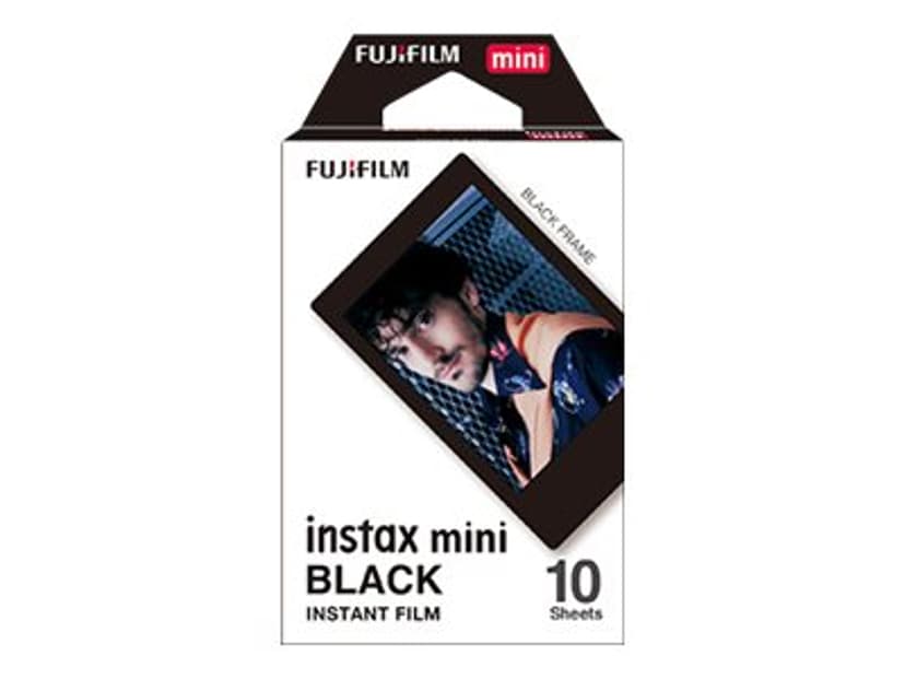 Instax Square Film Black Frame 10 Pack