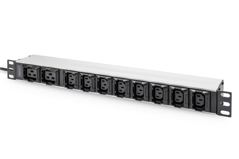 Digitus Socket Strip With Aluminium Profile 8xC13/2xC19 16A 2m Cabel IEC C20