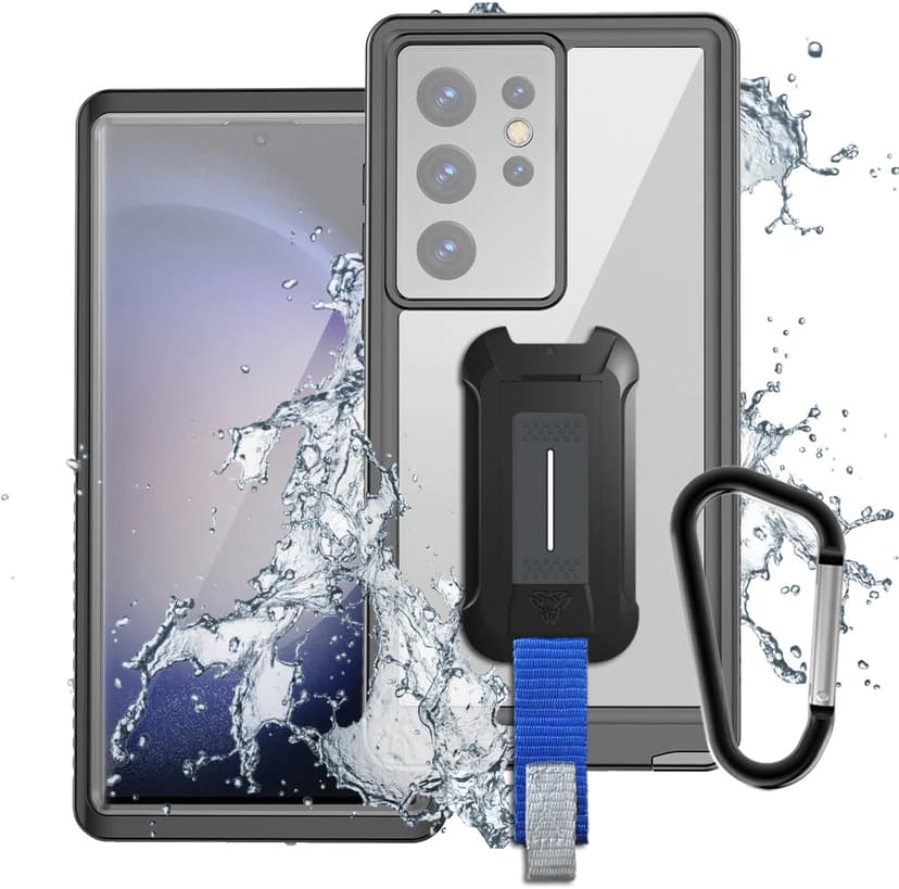 Armor-X Waterproof Case Samsung Galaxy S23 Ultra Musta