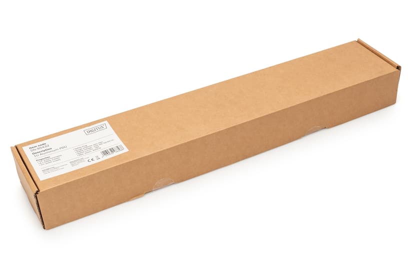 Digitus Strömuttag Med Aluminiumprofil 6xCEE 7/3 16A 2m Kabel CEE 7/7