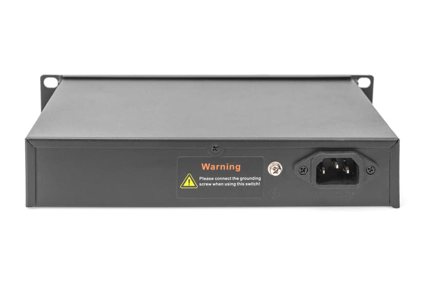 Digitus 8-Portars Gigabit Switch 10" Unmanaged With 2 Uplinks