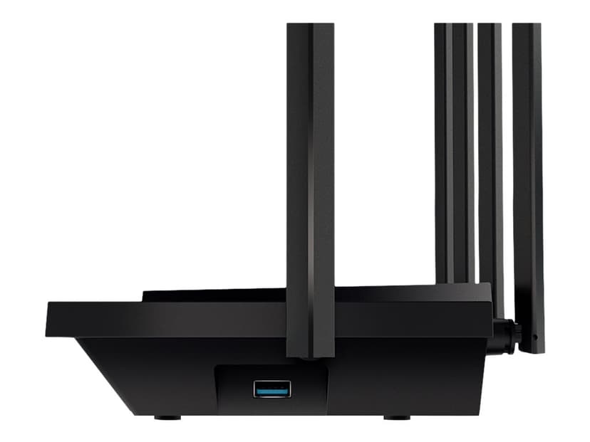 TP-Link Archer AX72 trådløs router Gigabit Ethernet Dual-band (2,4 GHz / 5 GHz) Sort