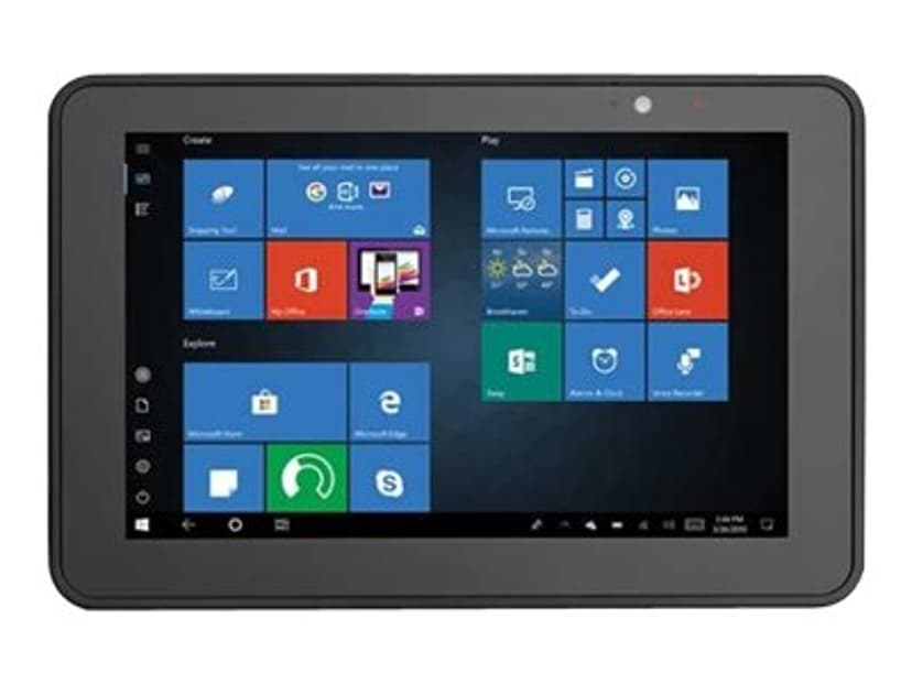 Zebra ET56 10.1" E3940 4/64GB LTE WLAN Win10e Utan Strömadapter 4GB 10.1" Intel Atom 64GB Svart
