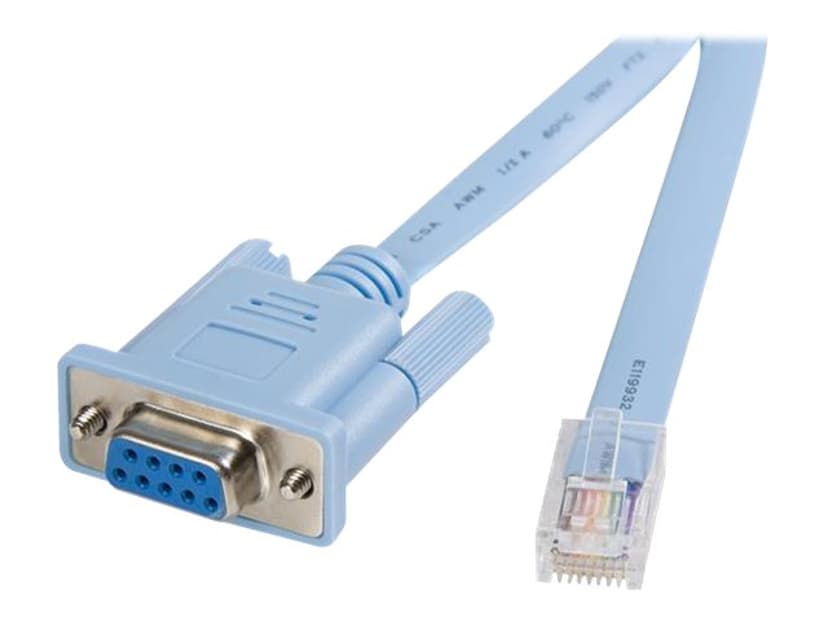 Startech StarTech.com DB9CONCABL6 KVM-kabel Blå 1,8 m