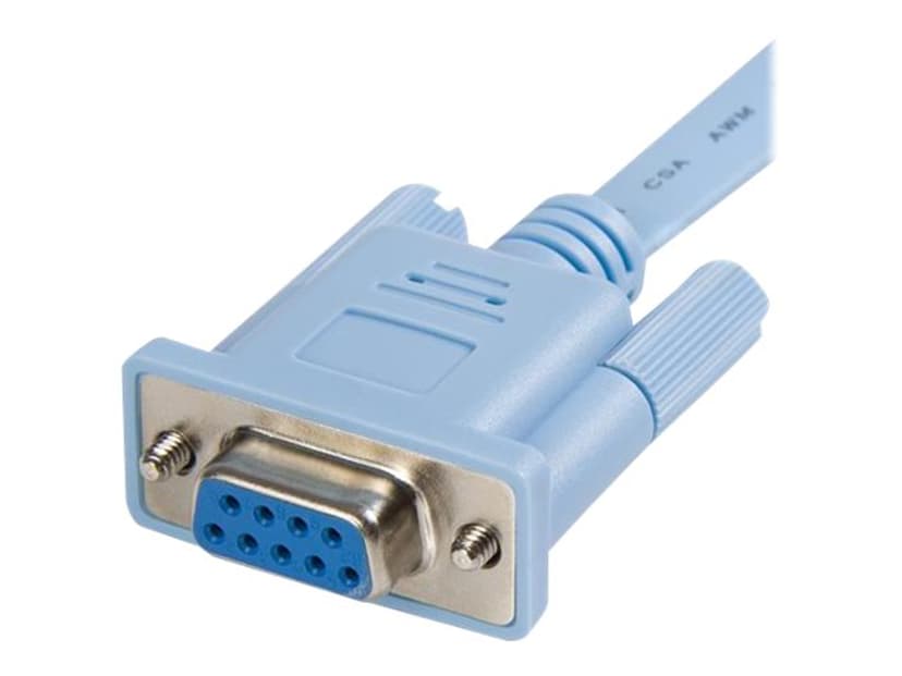 Startech StarTech.com DB9CONCABL6 KVM-kabel Blå 1,8 m