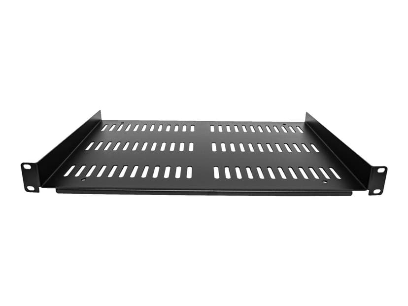 Startech StarTech.com 1U Rack Shelf - Universele Geventileerde 19 inch Server Rack Plank/Lade voor AV/Data/Netwerk Apparatuur – Cantilever/Uitkragende Ligger – Duurzaam Ontwerp – Max. 25kg - Diepte 30 cm (12”)