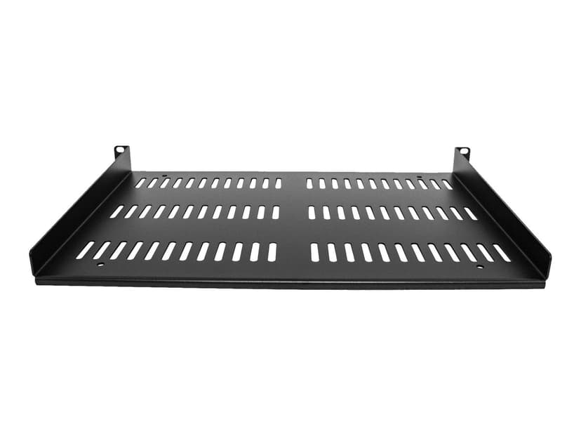 Startech StarTech.com 1U Rack Shelf - Universele Geventileerde 19 inch Server Rack Plank/Lade voor AV/Data/Netwerk Apparatuur – Cantilever/Uitkragende Ligger – Duurzaam Ontwerp – Max. 25kg - Diepte 30 cm (12”)