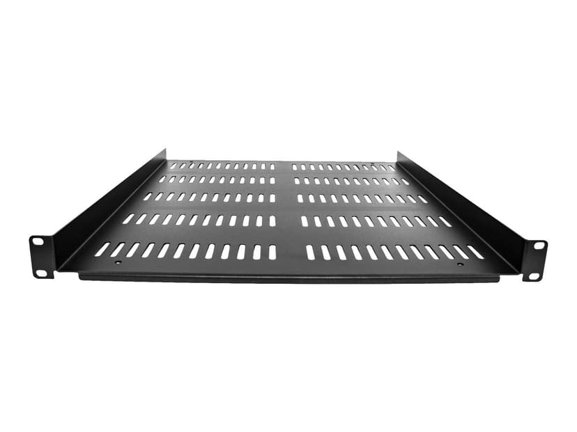 Startech 19" 1u Server Rack Shelf 483mm Deep Vented Black