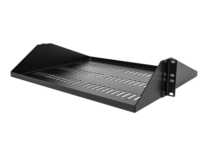 Startech StarTech.com 2U Rack Shelf - Universele Geventileerde 19 inch Server Rack Plank/Lade voor AV/Data/Netwerk Apparatuur – Cantilever/Uitkragende Ligger – Duurzaam Ontwerp – Max. 91kg - Diepte 35 cm (14”)