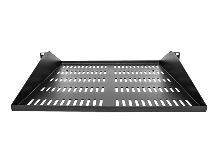 Startech StarTech.com 2U Rack Shelf - Universele Geventileerde 19 inch Server Rack Plank/Lade voor AV/Data/Netwerk Apparatuur – Cantilever/Uitkragende Ligger – Duurzaam Ontwerp – Max. 91kg - Diepte 50 cm (20”)