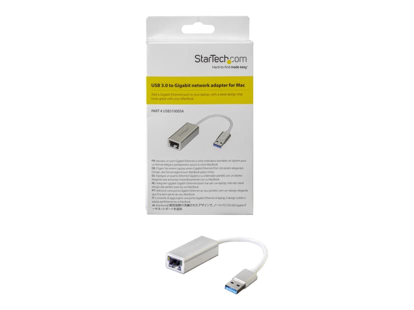 Startech StarTech.com USB31000SA netværkskort Ethernet 2000 Mbit/s