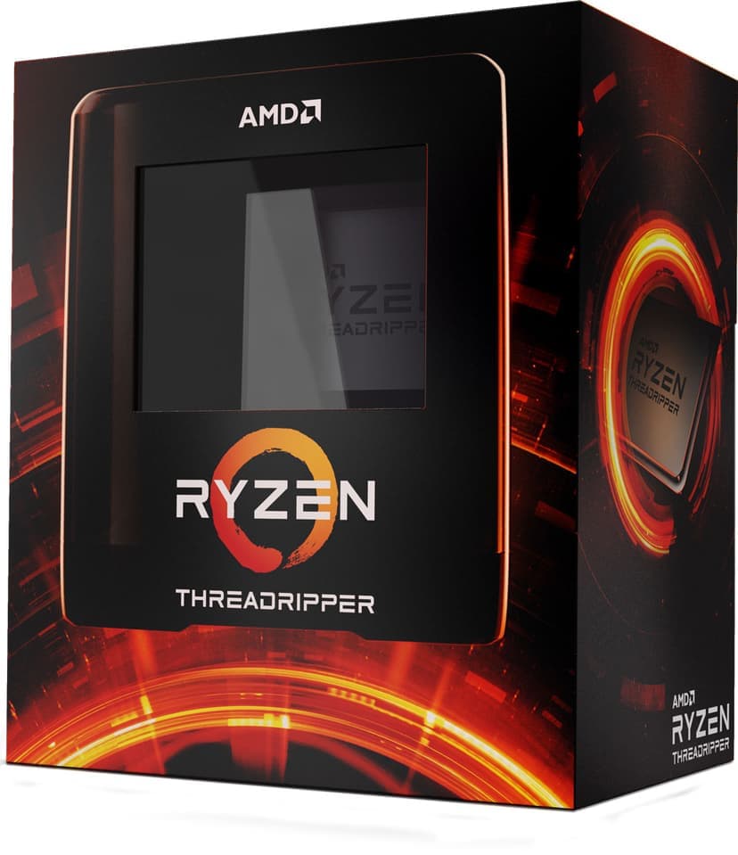 AMD Ryzen Threadripper 3990X processor 2,9 GHz 32 MB Last Level Cache Bakke 2.9GHz sTRX4 Processor