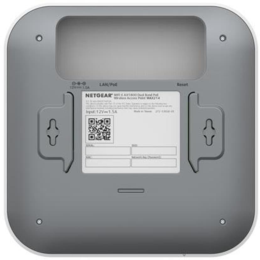 Netgear WAX214 AX1800 WiFi 6 Ceiling Access Point