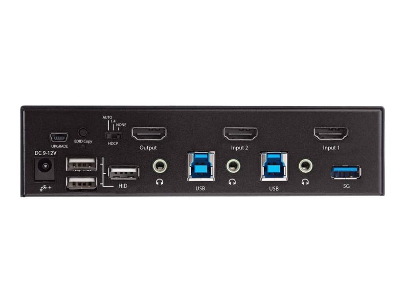 Startech StarTech.com SV231HU34K6 KVM-kytkin Telineasennus Musta