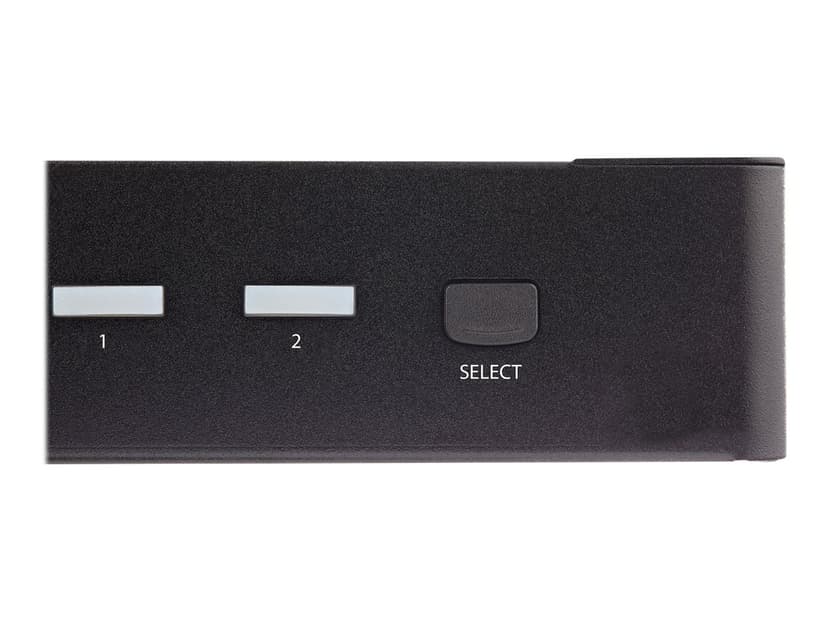 Startech StarTech.com SV231HU34K6 KVM-bryter Rack-montering Sort