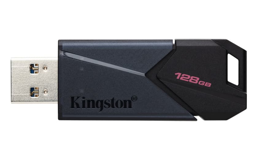 Kingston DataTraveler Exodia Onyx 128GB USB Type-A Zwart