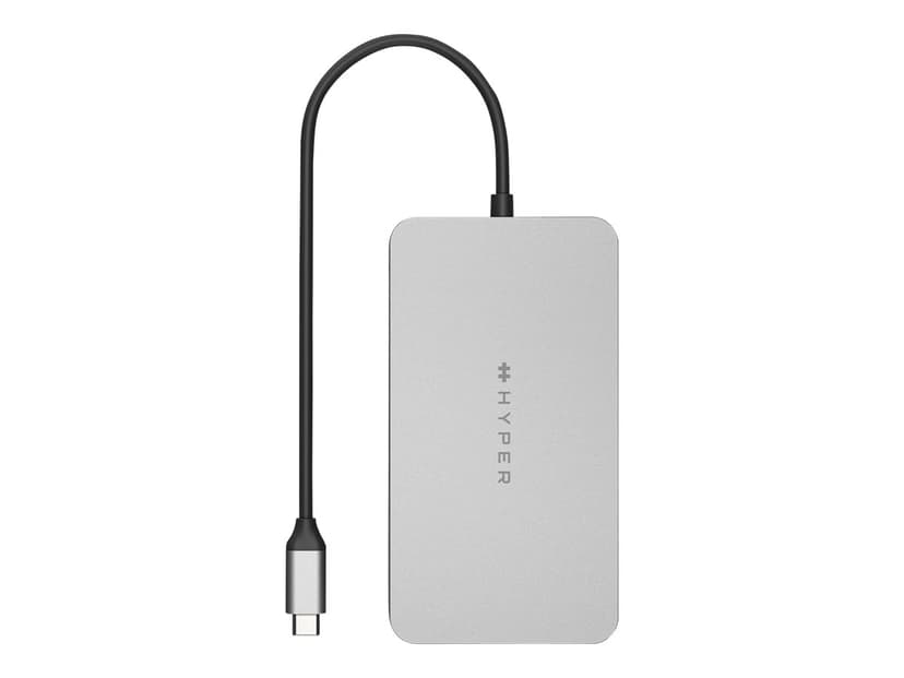 Hyper HDM1H dockningsstationer för bärbara datorer USB 3.2 Gen 1 (3.1 Gen 1) Type-C Rostfritt stål USB 3.2 Gen 1 (3.1 Gen 1) Type-C