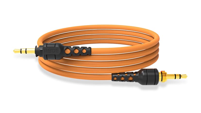 Røde NTH-Cable12 orange lydkabel 1,2 m 3.5mm TRS Oransje 1.2m 3,5mm 3,5mm